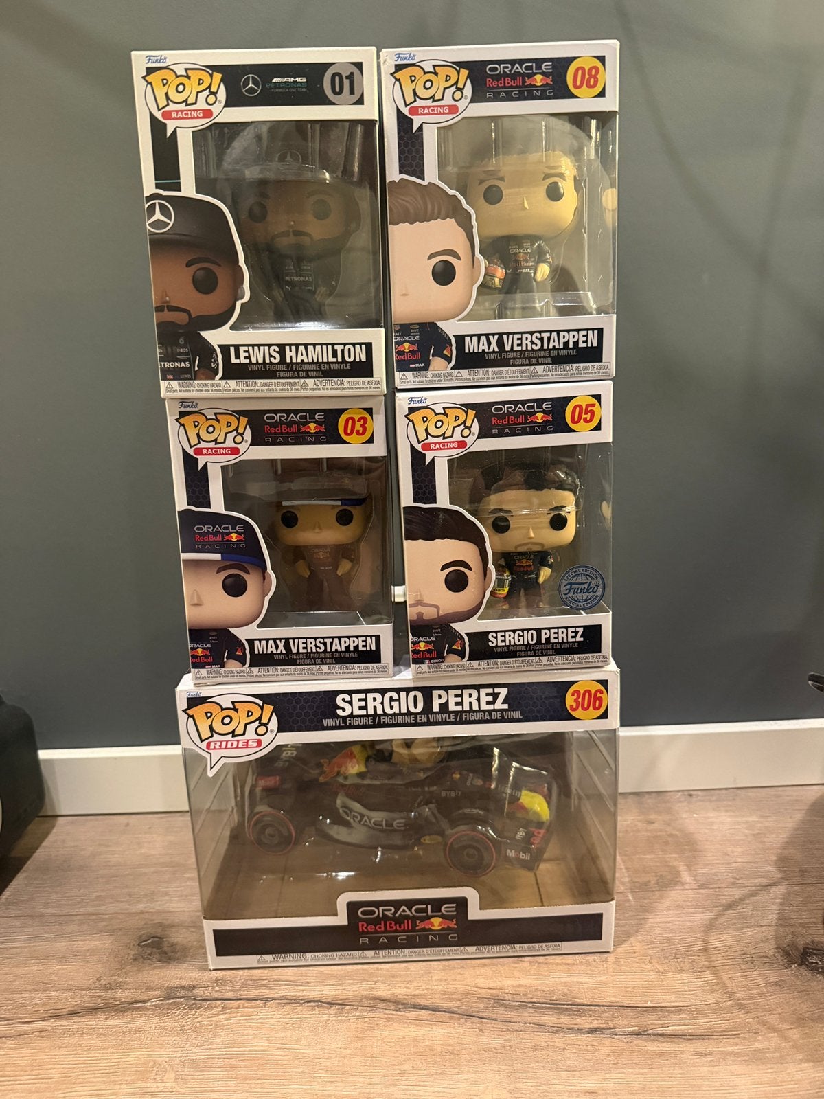 Formule 1 funko, Ophalen of Verzenden, Zo goed als nieuw