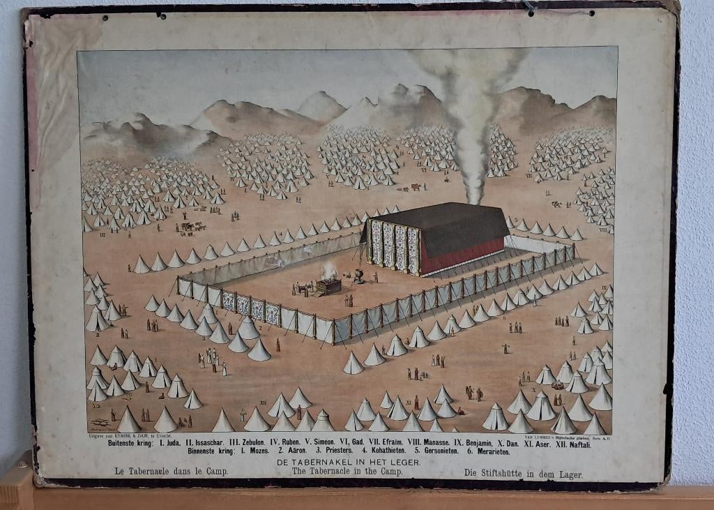 oude bijbels schoolplaten en landkaarten, Ophalen, Geschiedenis