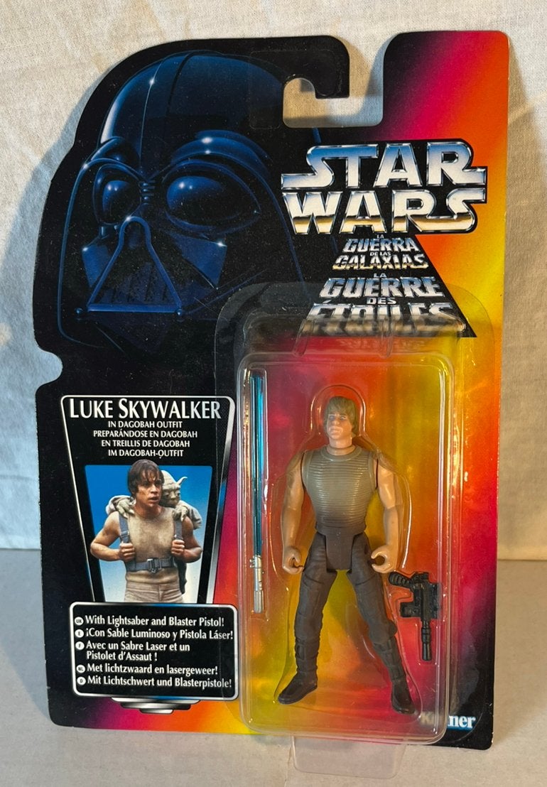 Star Wars tri-logo Luke Dagobah, Ophalen of Verzenden, Actiefiguurtje