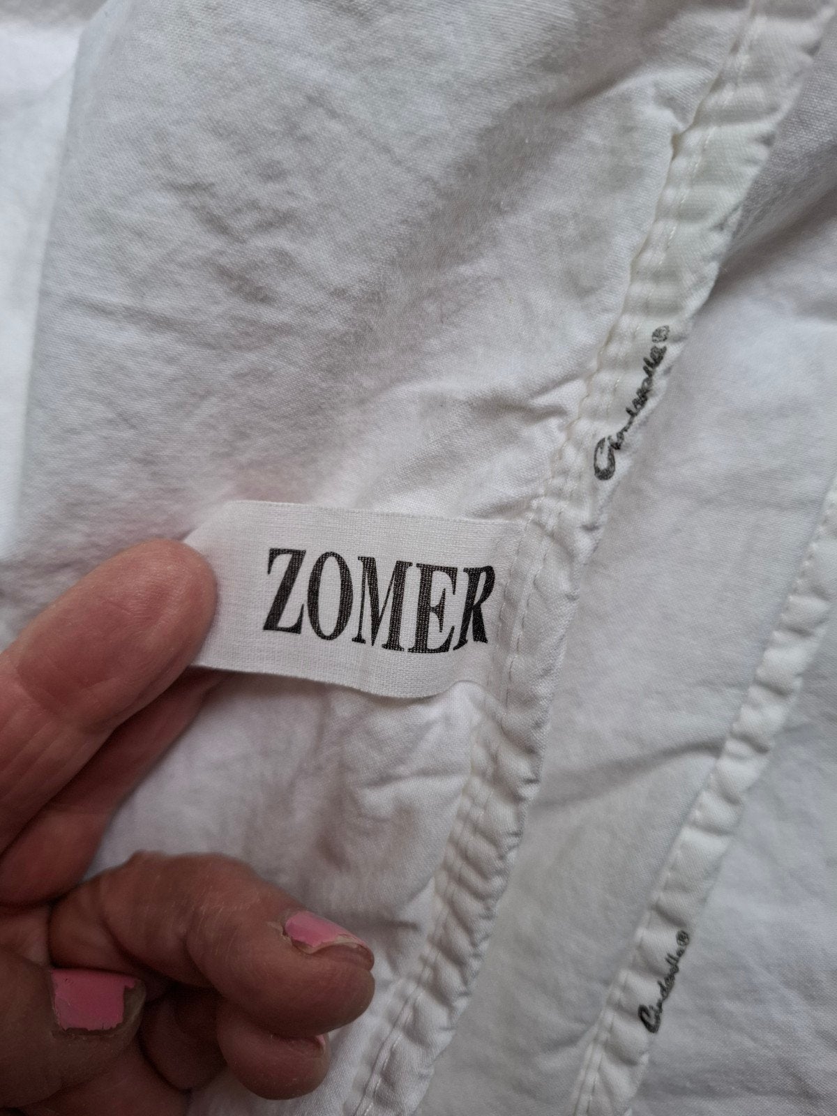 Cinderella zomerdeken nieuw Lits-jumeaux, Huis en Inrichting, Slaapkamer | Beddengoed, Wit, Dekbedovertrek, Ophalen of Verzenden