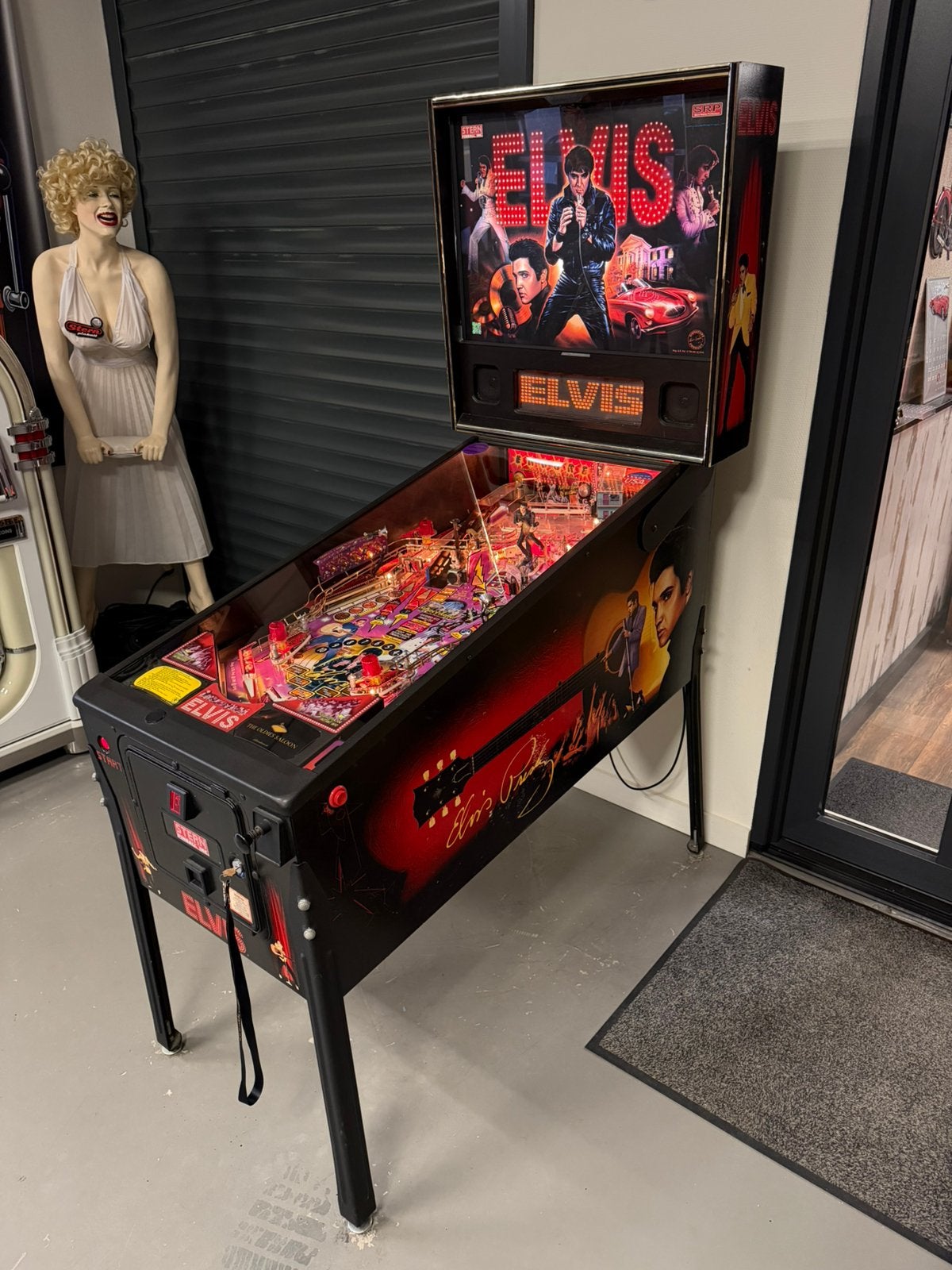 Prachtige flipperkast Stern Elvis Presley Pinball, Verzamelen, Automaten | Flipperkasten, Ophalen, Stern, Zo goed als nieuw, Dot-matrix