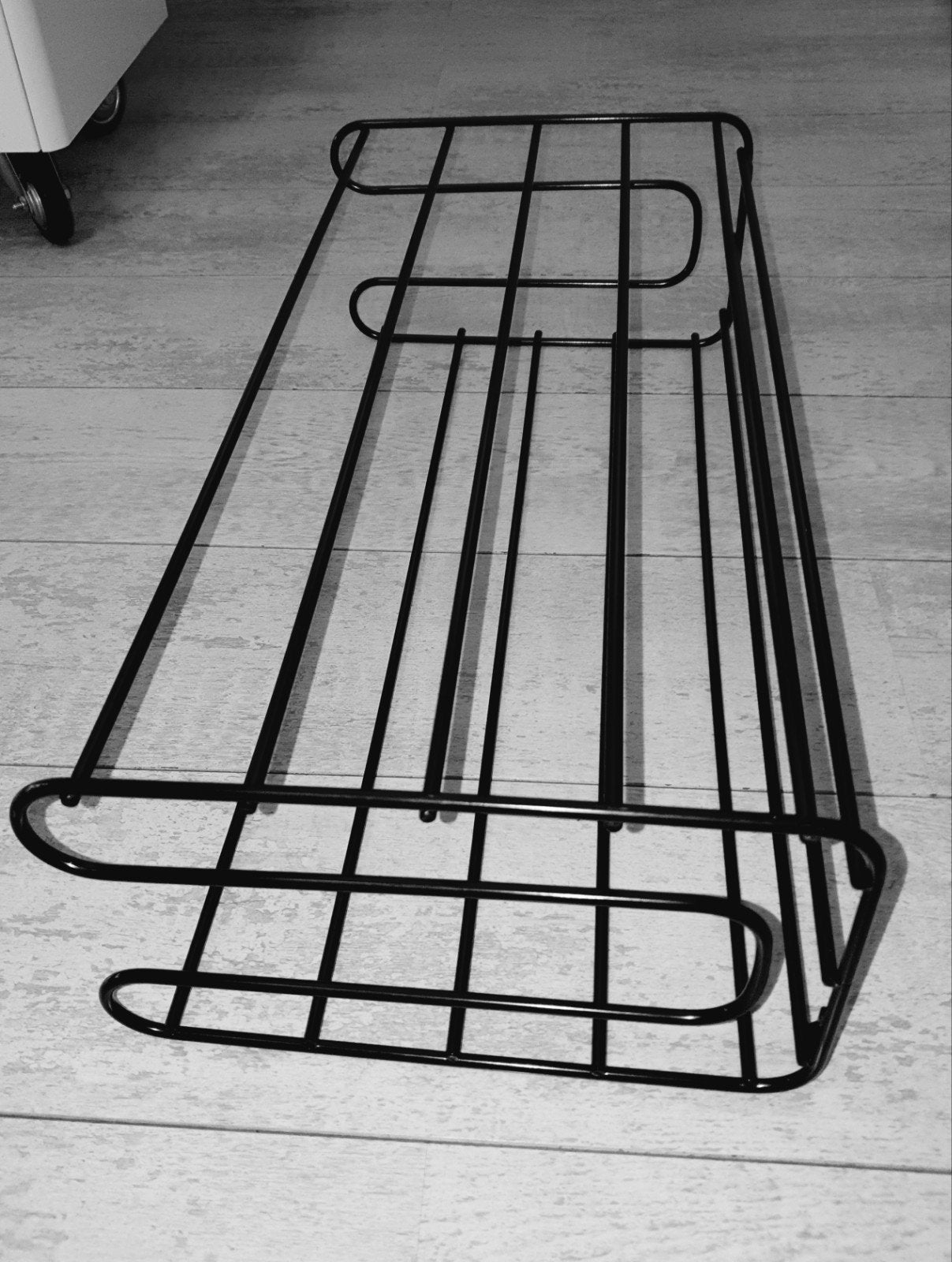 Wandrek/kapstok Ikea Frän zwart draadrek jaren 80, Ophalen, Zo goed als nieuw, Minder dan 150 cm, Minder dan 100 cm