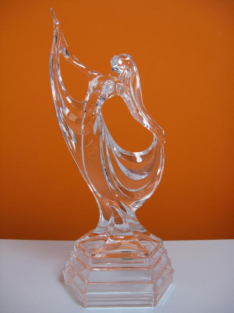 kristallen ballerina in art Deco stijl Royal Kristal Rock, Antiek en Kunst, Antiek | Glas en Kristal, Ophalen of Verzenden