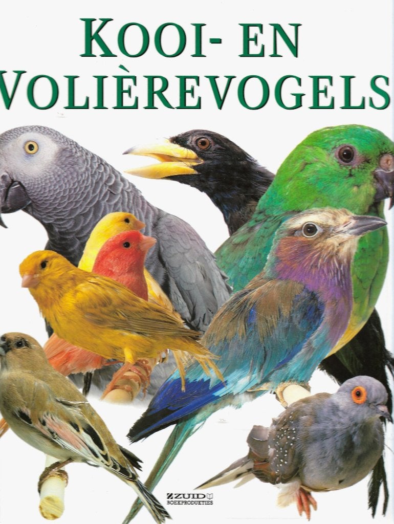 BOEKWERK KOOI- EN VOLIERE VOGELS ., Boeken, Ophalen of Verzenden, Nieuw, Vogels, Jeannine Lancret