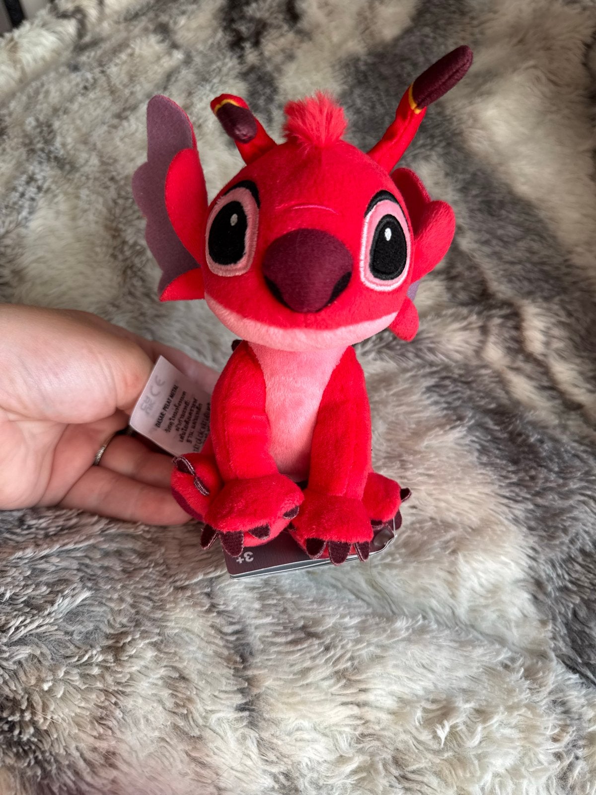 Disney Lilo & Stitch Leroy schouderknuffel, Ophalen of Verzenden, Zo goed als nieuw, Overige typen