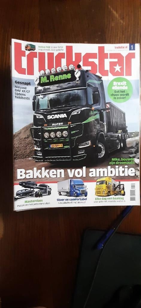 Truckstar magazine jaargang 2021 compleet nieuwstaat trucker, Ophalen of Verzenden, Zo goed als nieuw, Truckstar, Vrachtwagen