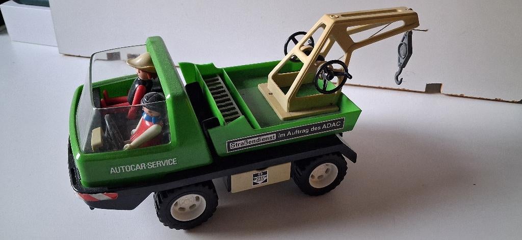 playmobil Takelwagen vuilniswagen., Kinderen en Baby's, Speelgoed | Playmobil, Ophalen, Gebruikt, Complete set
