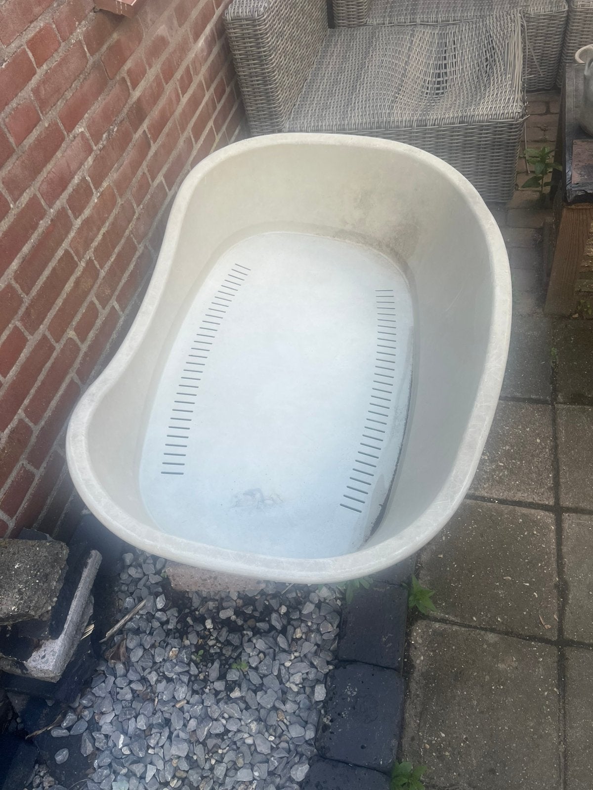 Grote honden mand en bench, Dieren en Toebehoren, Ophalen of Verzenden