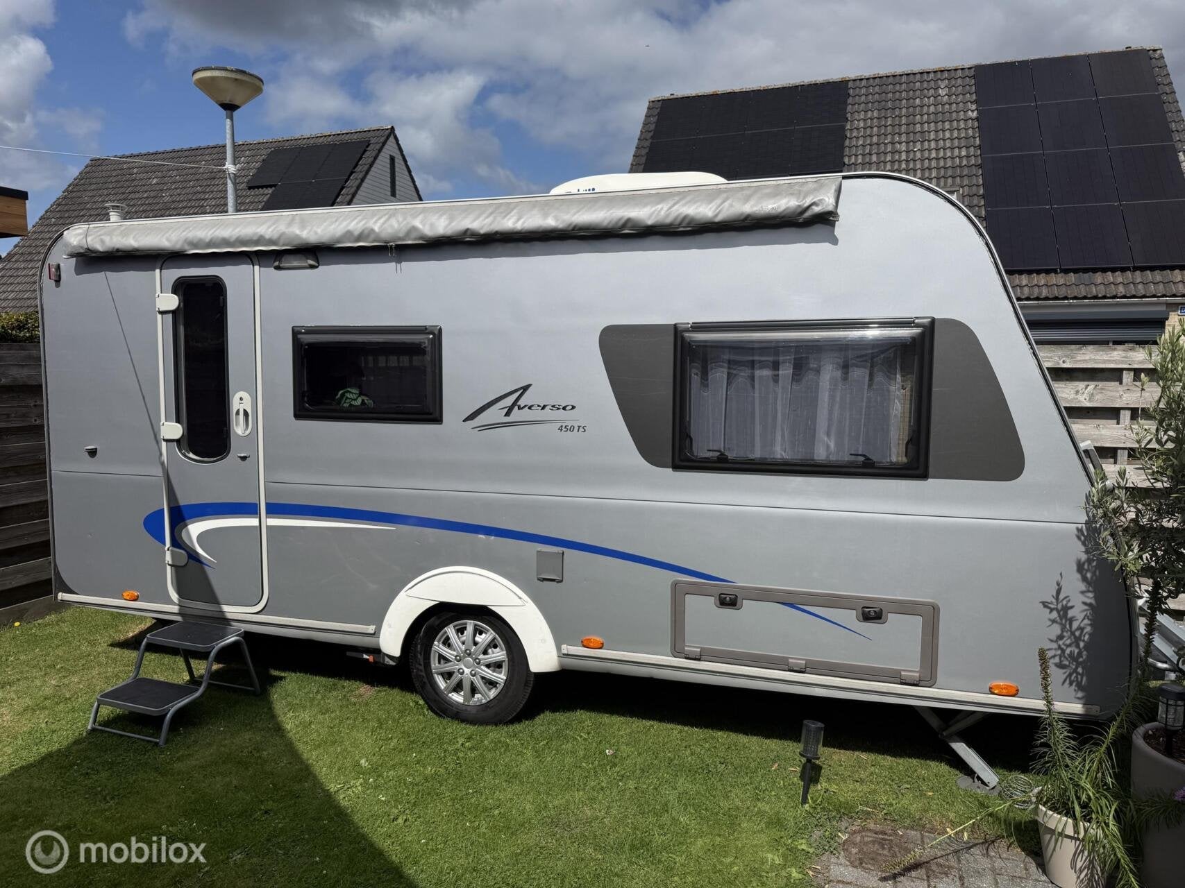Bürstner Aversie450 TS +Airco (2022)+ Dorema voortent+ move, Caravans en Kamperen, Caravans, Bedrijf, Bürstner, 6 tot 7 meter