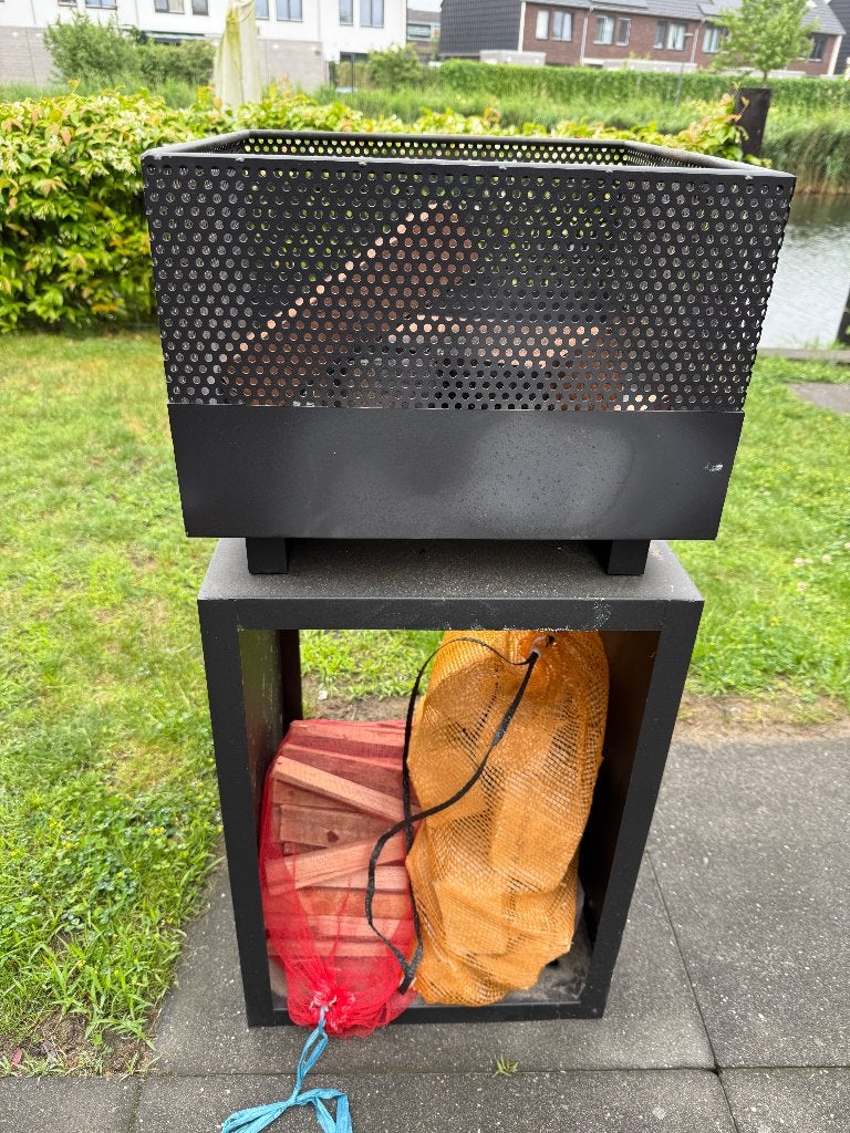 Vuurkorf, Ophalen, Gebruikt, Vuurkorf