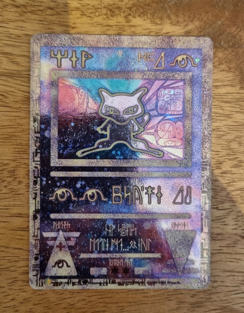 Pokemon Ancient Mew, Verzenden, Gebruikt, Losse kaart, Foil