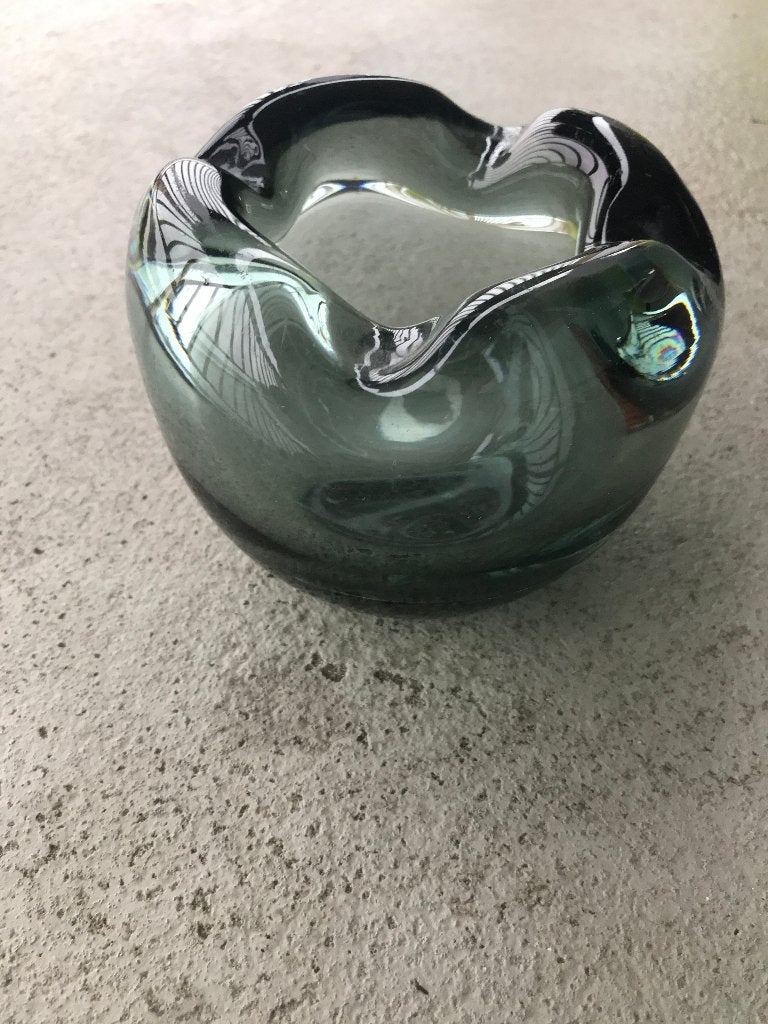 copier leerdam glas asbak art deco, Ophalen of Verzenden