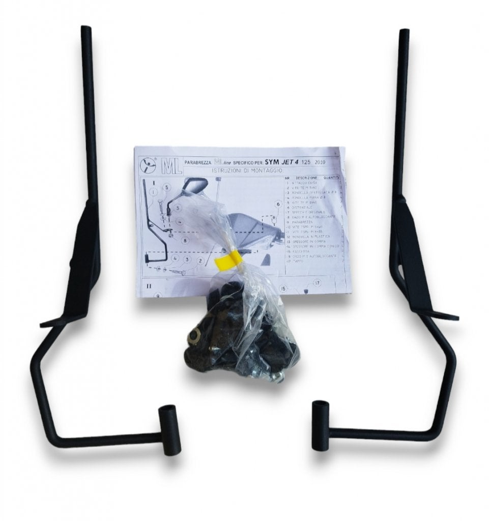 Windscherm beugel set / Sym Jet 125 / Symphony, Niet ingevuld, Frame, SYM, Niet ingevuld