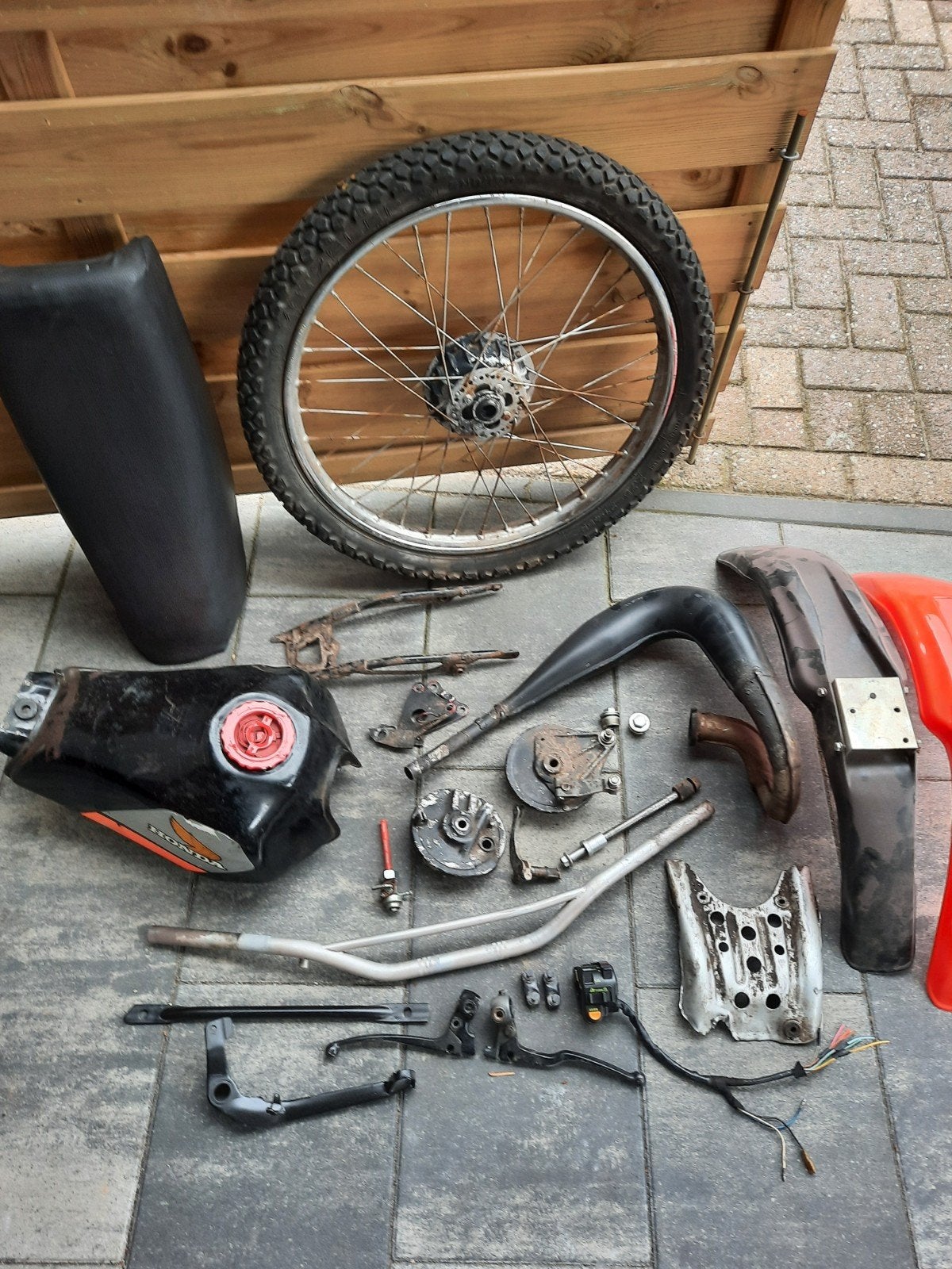 honda mtx ot onderdelen, Fietsen en Brommers, Brommers | Honda, Ophalen, Gebruikt, MTX