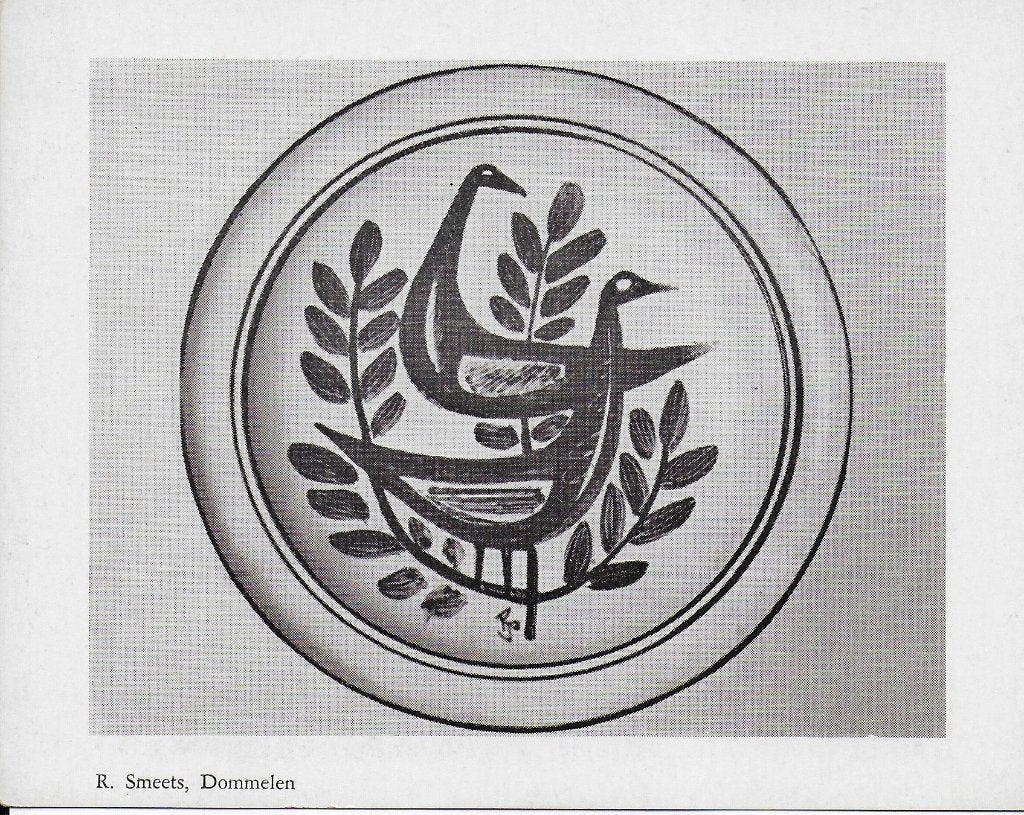 Y3 kaart schilderij v/d maand r smeets dommelen, Verzamelen, Ophalen of Verzenden, 1980 tot heden, Ongelopen, Cultuur en Media