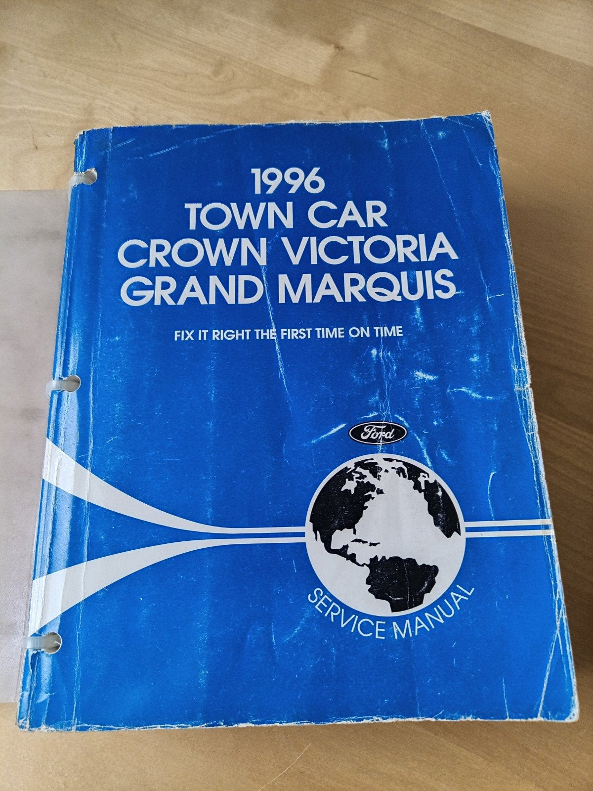1996 Ford Town Car Crown Victoria Grand Marquis Manual, Ophalen of Verzenden