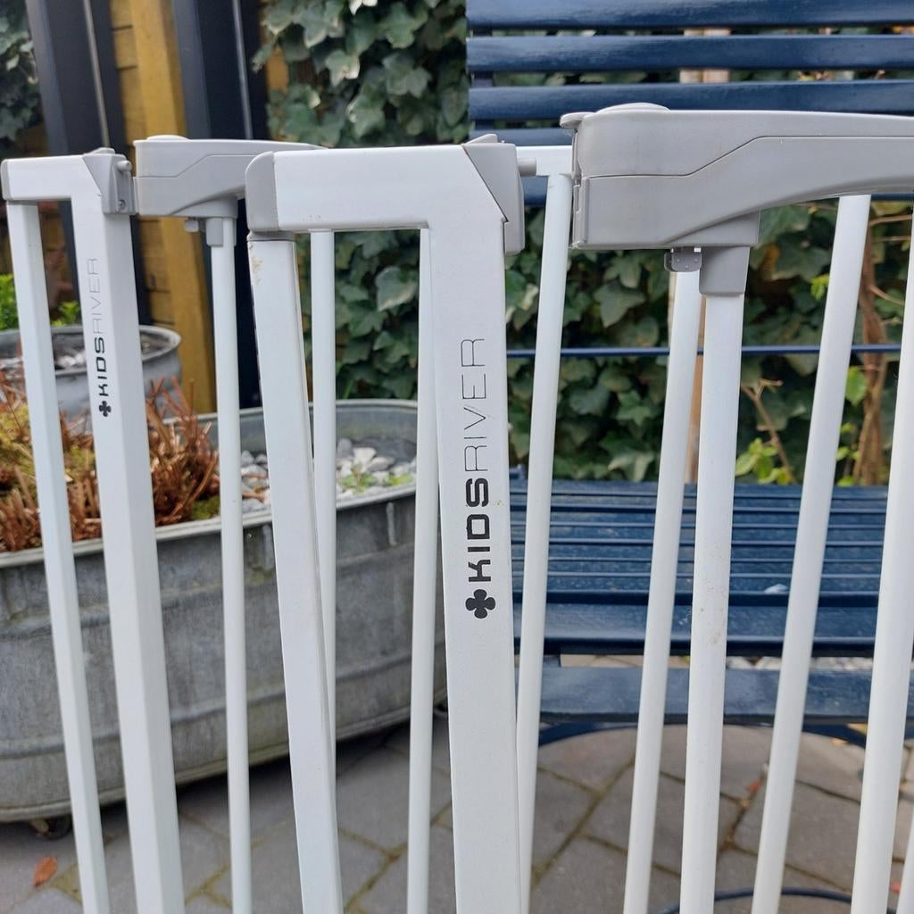 2: Trap hekjes Kidsriver, Ophalen of Verzenden, Metaal of IJzer, Minder dan 100 cm, Klemhekje