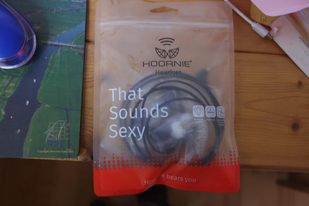 Hoornie Heavy Duty Portofoon Oortje, Ophalen of Verzenden, Nieuw, Handsfree-functie