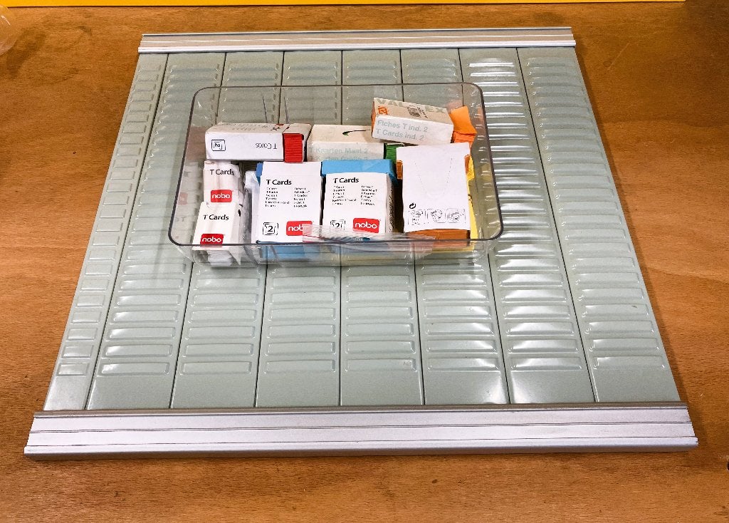 Z.g.a.n. Nobo T-kaart, planbord met +/- 1000 kaarten., Ophalen of Verzenden, Zo goed als nieuw, Overige typen