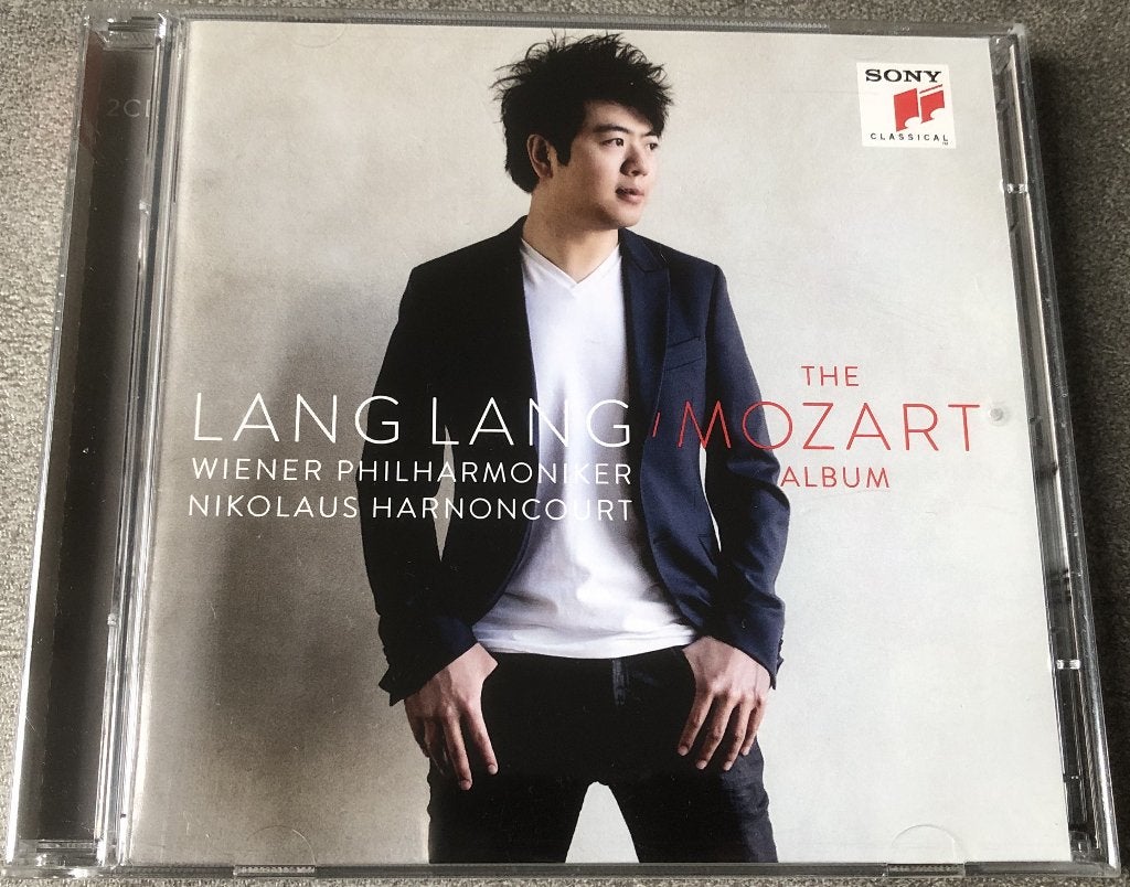 MOZART-THE MOZART ALBUM-LANG LANG-HARNONCOURT- 2 CD, Ophalen of Verzenden, Classicisme, Zo goed als nieuw, Mozart