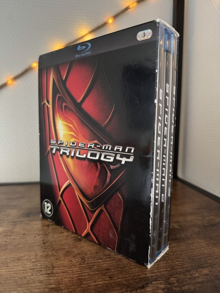 Spider-Man Trilogy (Blu-Ray), Cd's en Dvd's, Niet ingevuld, Avontuur, Niet ingevuld, Zo goed als nieuw
