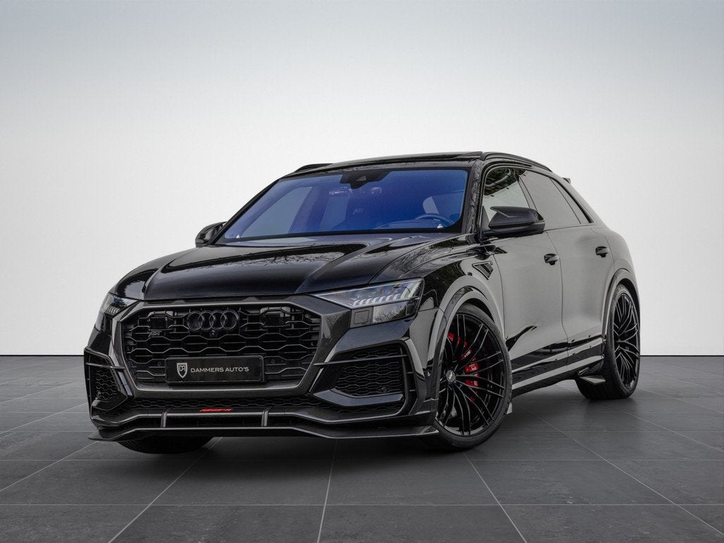 Audi RSQ8-R ABT 4.0 TFSI 740pk Quattro 1 of 125 B&O Advanced, Auto's, Audi, Gebruikt, 4x4, Zwart, Leder