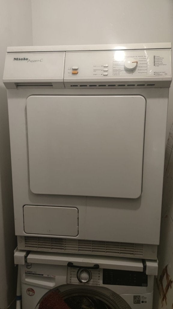 Wasdroger - Miele Azora C - gratis afhalen, Witgoed en Apparatuur, Ophalen, 6 tot 8 kg, Gebruikt, Luchtafvoer
