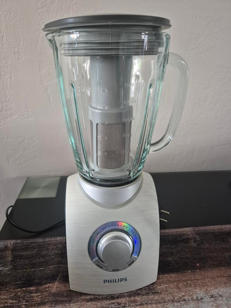 Philips Blender HR2094, Witgoed en Apparatuur, Blenders, Ophalen of Verzenden, Zo goed als nieuw, Blender