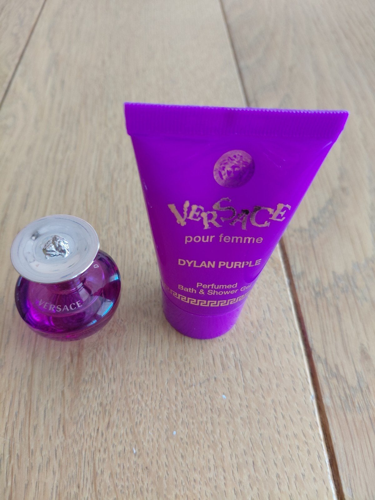 Versace Dylan Purple miniatuur, Ophalen of Verzenden, Zo goed als nieuw, Miniatuur