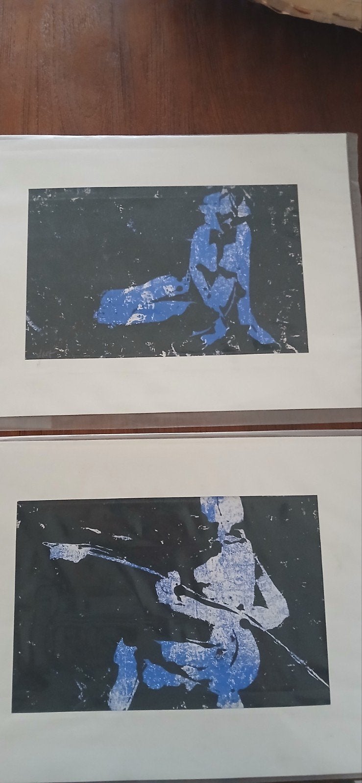 2x monoprint van Doet Boersma, Ophalen of Verzenden