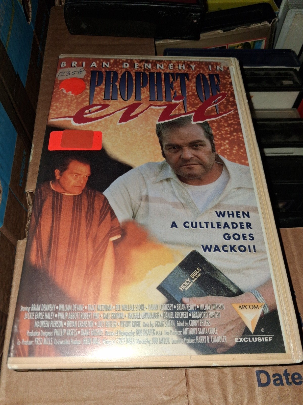 Vhs ex-rental  - Prophet Of Evil, Vanaf 16 jaar, Ophalen of Verzenden, Gebruikt, Horror