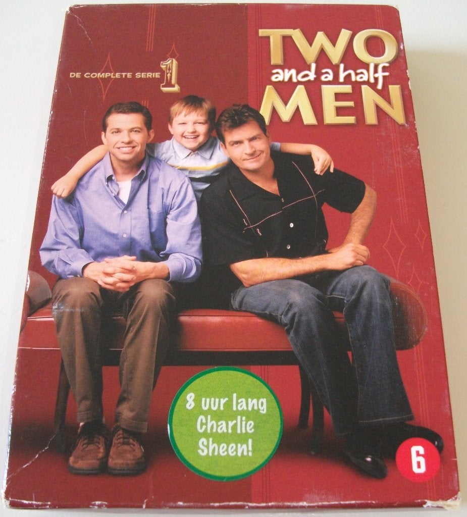 Dvd *** TWO AND A HALF MEN *** 4-Disc Boxset Seizoen 1, Vanaf 6 jaar, Ophalen of Verzenden, Zo goed als nieuw, Komedie