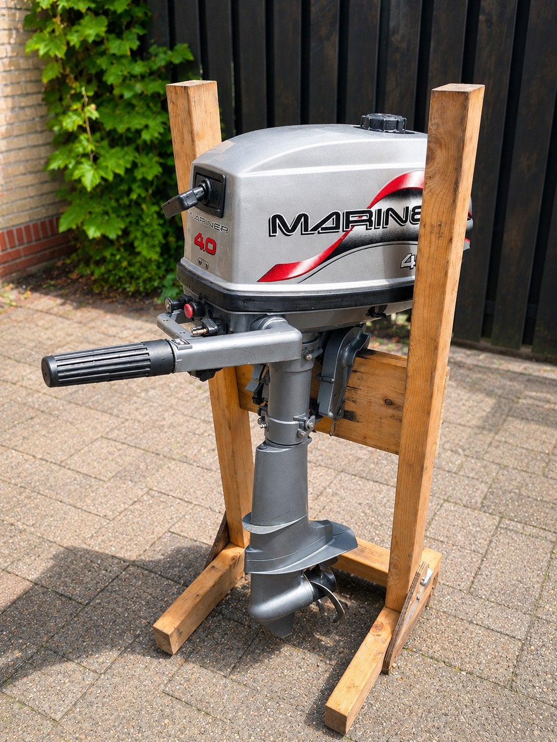 Complete Mariner M4C 4 pk 2-takt voor onderdelen of revisie, Ophalen, Gebruikt, Motor en Techniek, Zeilboot of Motorboot