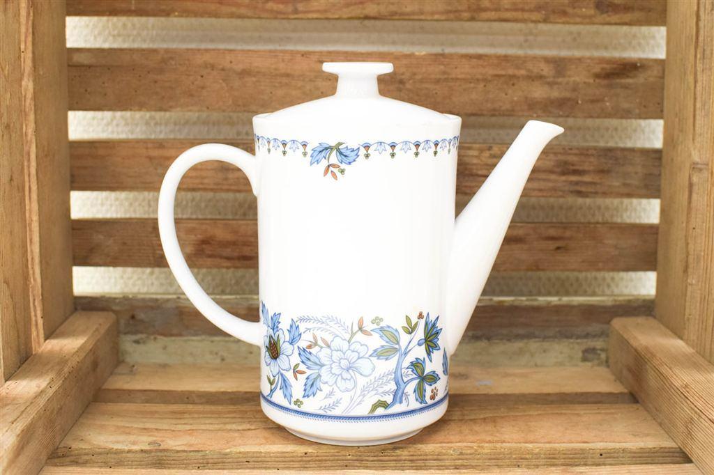 Blue Moon porseleinen theepot 44974, Ophalen of Verzenden, Gebruikt, Aardewerk, Bord(en)