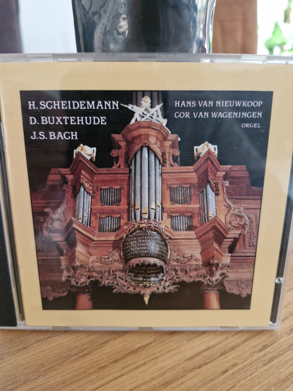 Orgel CD: Cor van Wageningen & Hans van Nieuwkoop, Inclusief boekje, Gebruikt, Overige typen, Ophalen of Verzenden