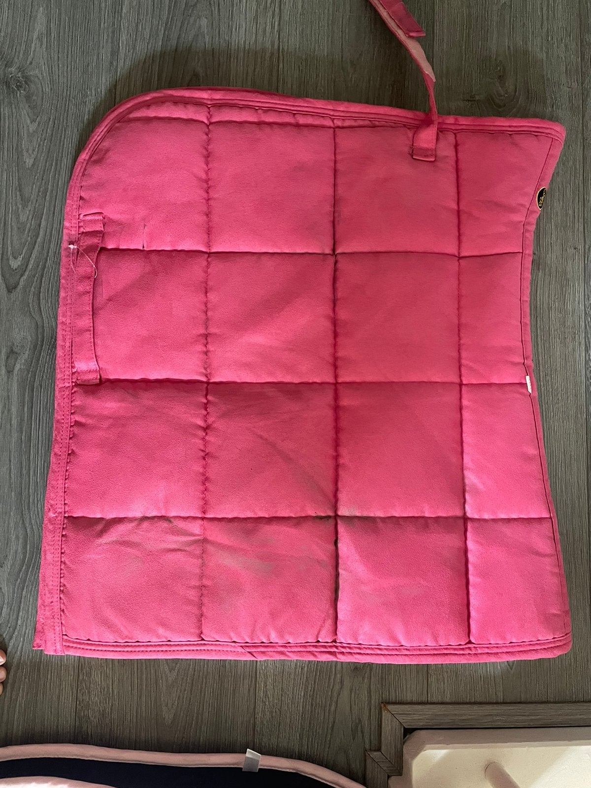 Roze dekje, Full (L), Gebruikt, Katoen, 500 g