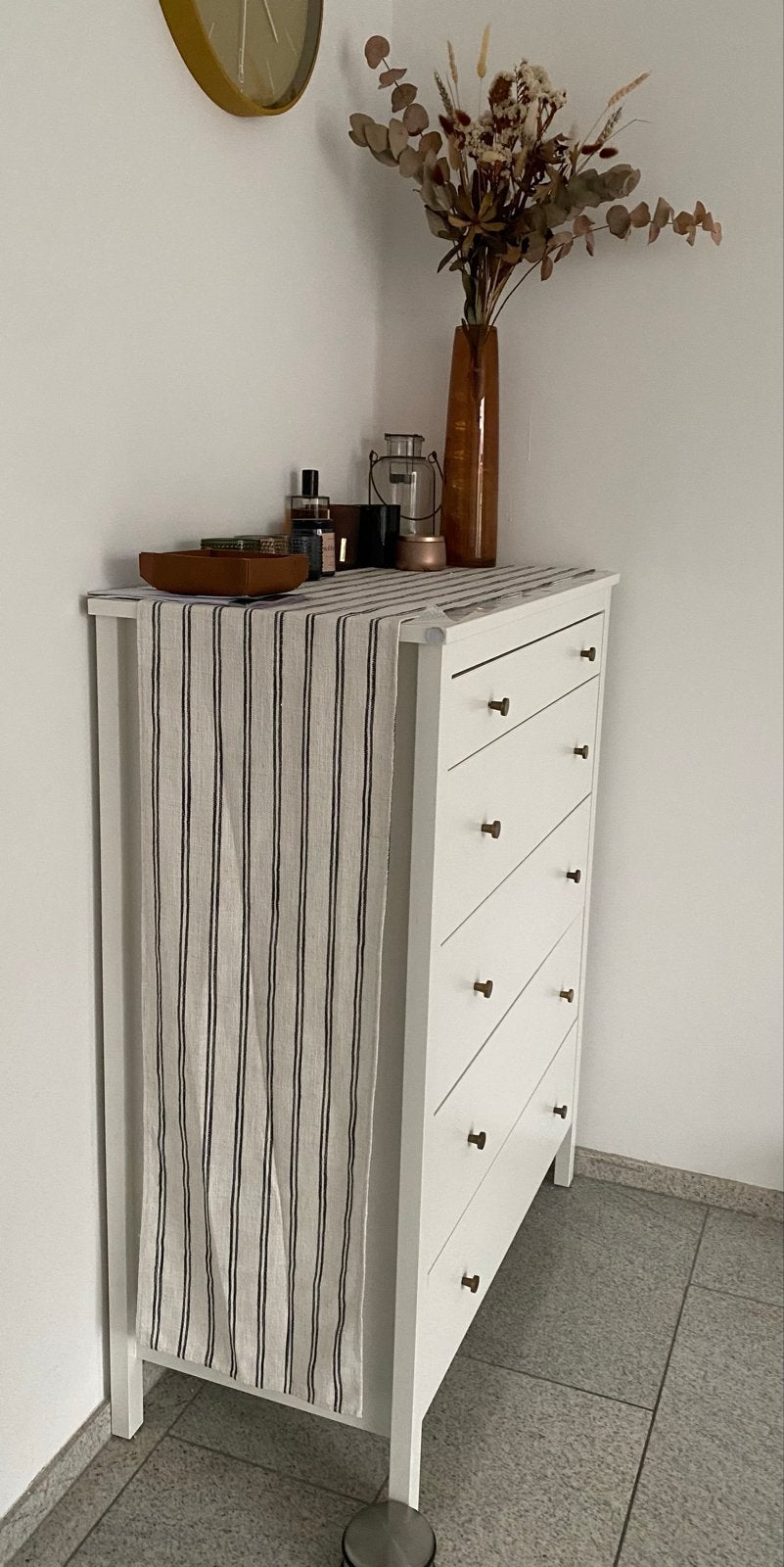 IKEA KOPPANG ladekast wit, 5 lades, Ophalen, Gebruikt, 5 laden of meer, 100 tot 150 cm