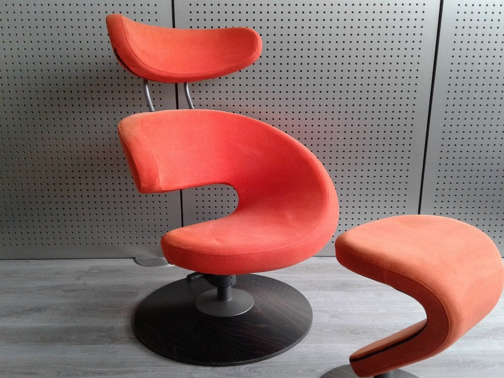 Stokke (Variér) Peel (Oranje), Prachtig!, Huis en Inrichting, Fauteuils, Ophalen, Zo goed als nieuw, Variér, 75 tot 100 cm