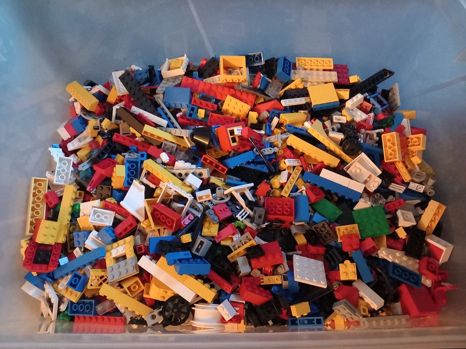 Grote partij diverse LEGO bouwstenen - 6.5 kg, Gebruikt, Inclusief extra onderdelen, Lego, Aastvej 1, 7190 Billund, Denmark