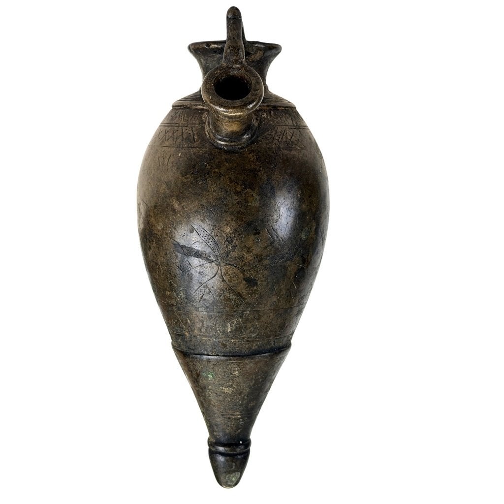 Huqqa kan – brons – India – 20,5 cm, Antiek en Kunst, India, Ophalen of Verzenden, Ritueel object, Brons