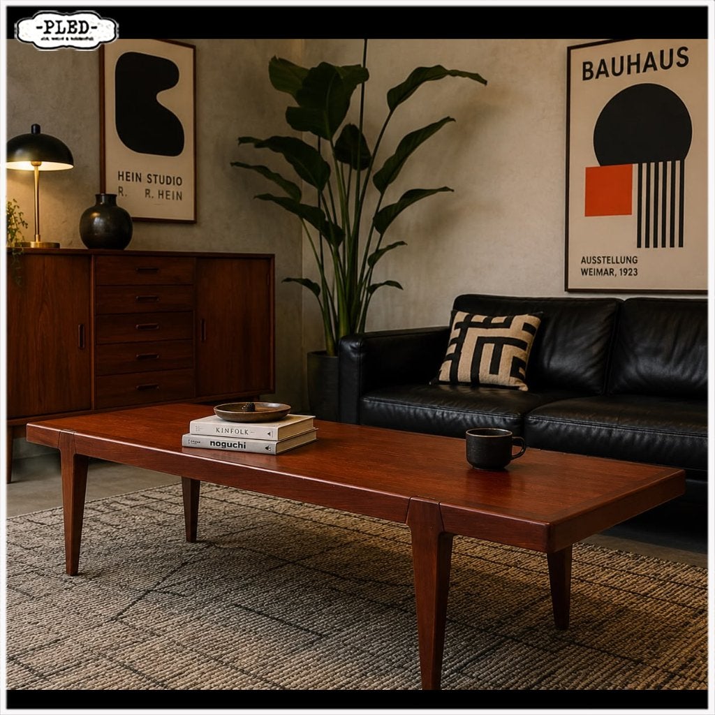 Vintage teak 'Brando' salontafel, Zweden, Erik Wörtz, 1960s, Huis en Inrichting, Tafels | Salontafels, Ophalen, Gebruikt, Vintage, Scandinavisch