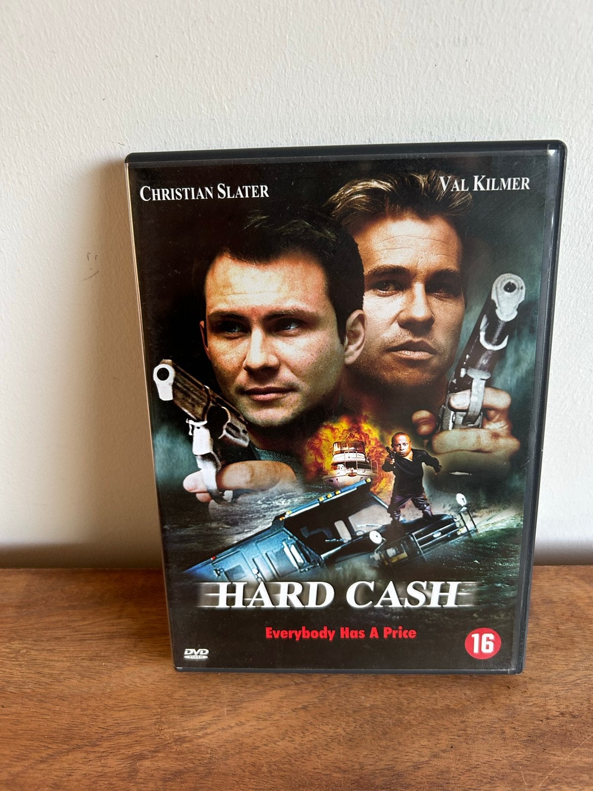 Hard Cash DVD - Actiethriller met Christian Slater, Vanaf 16 jaar, Ophalen of Verzenden, Zo goed als nieuw, Actiethriller