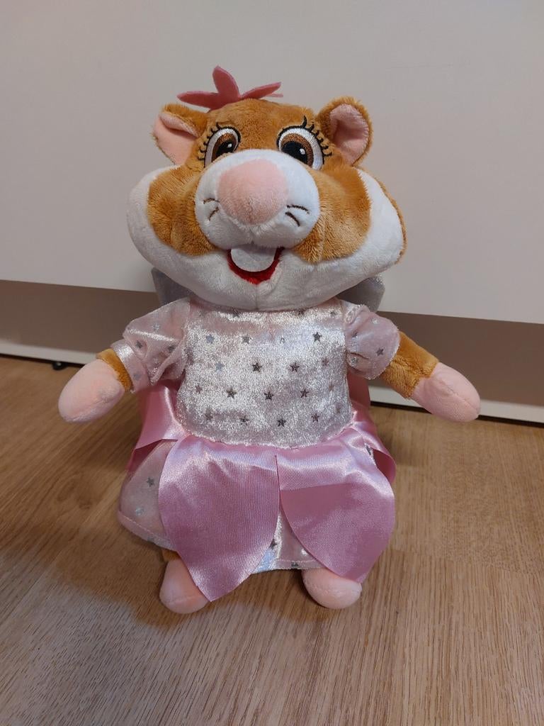 AH hamster knuffel efteling elf elfje roze, Verzamelen, Efteling, Ophalen of Verzenden