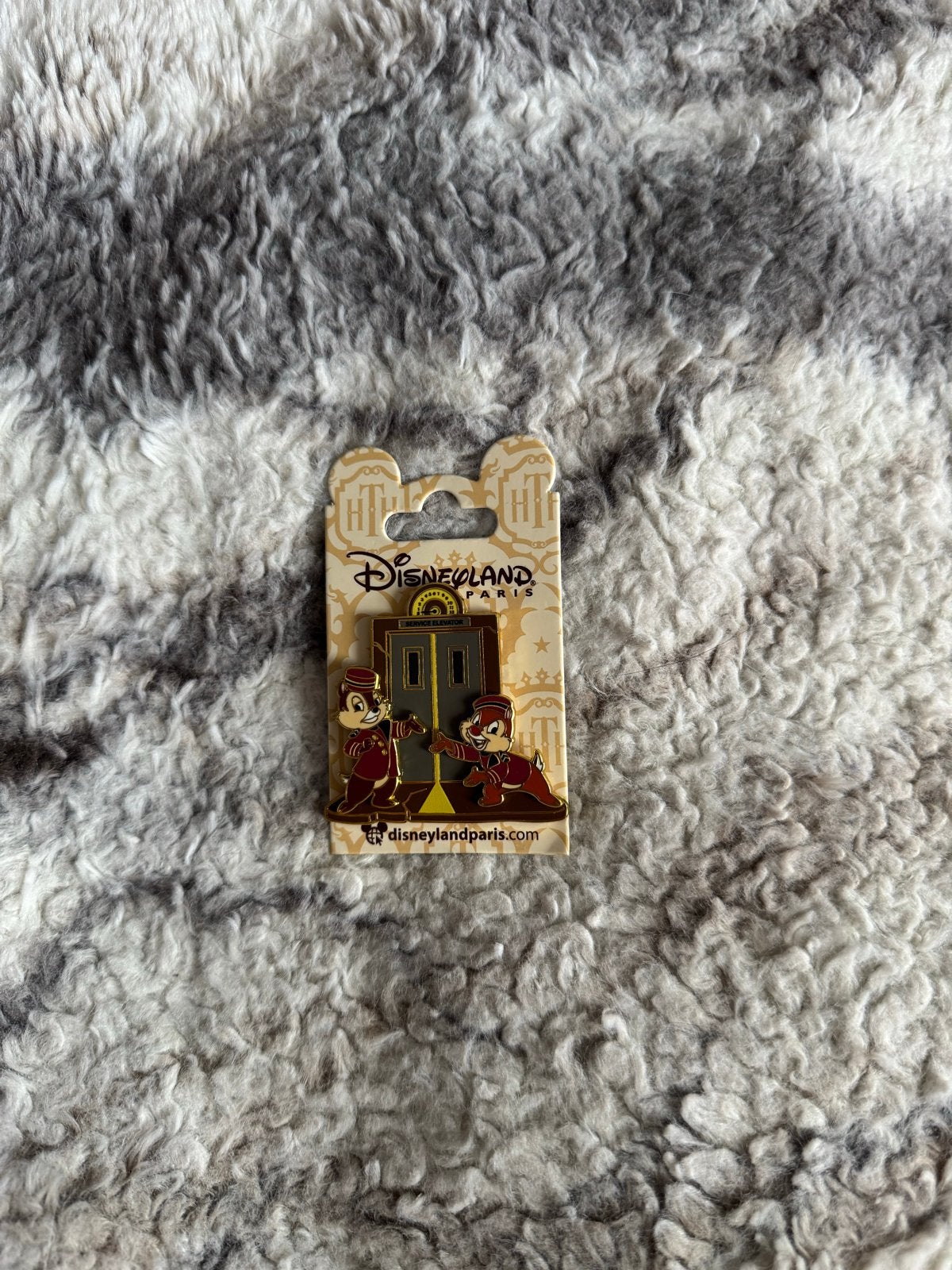 Disneyland Parijs pin Chip en Dale Pin, Verzamelen, Ophalen of Verzenden, Overige figuren, Nieuw, Overige typen