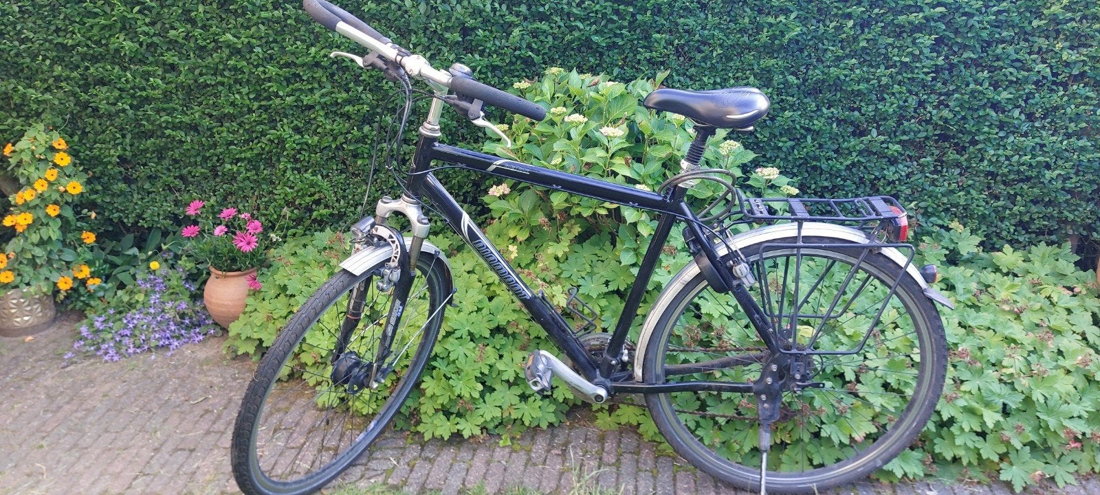 Degelijke fiets met 27 versnellingen en hydraulische remmen, Overige merken, 28 inch, Gebruikt, Velgrem