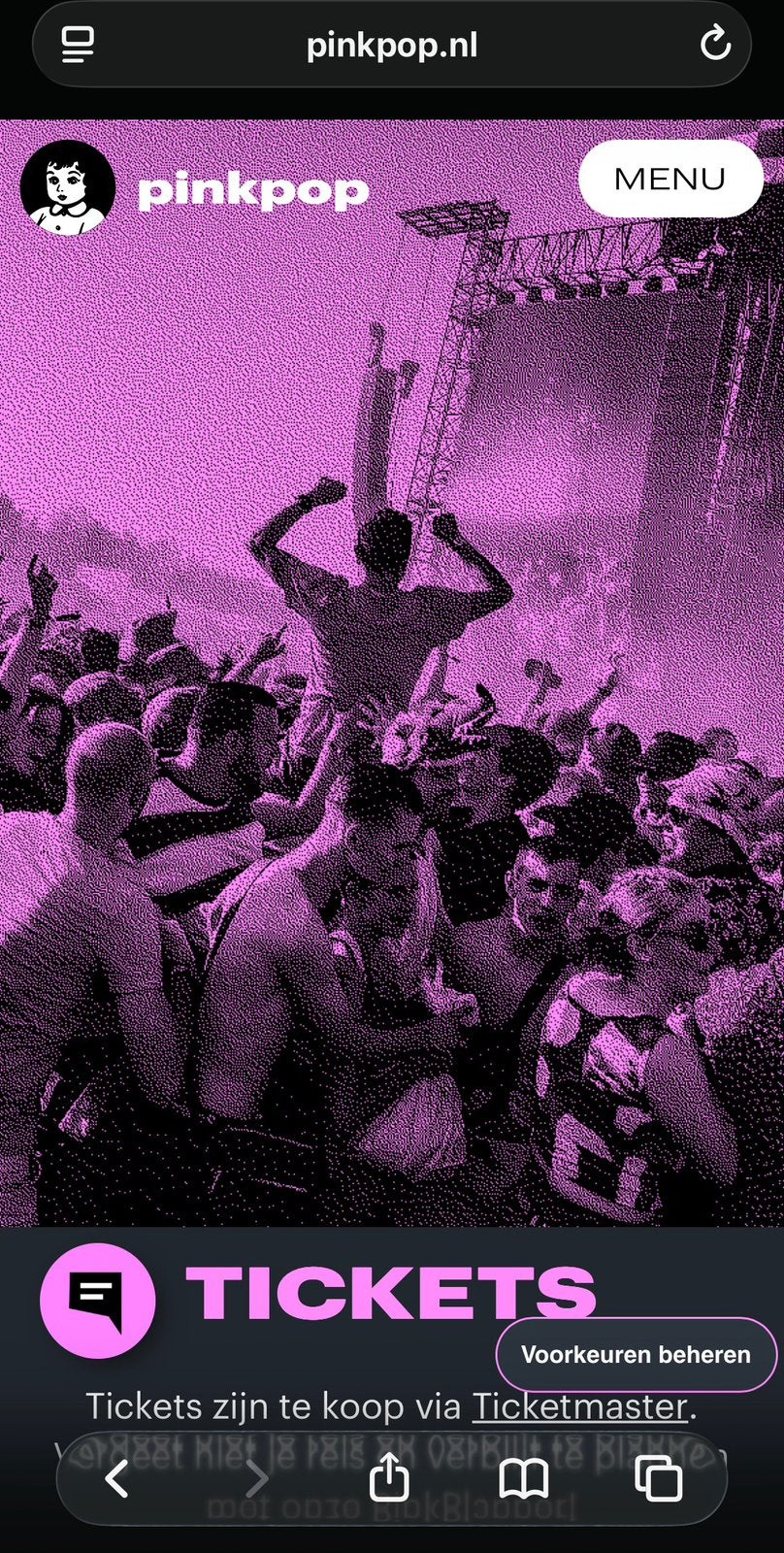 Pinkpop tickets te koop, Tickets en Kaartjes, Evenementen en Festivals, Twee personen