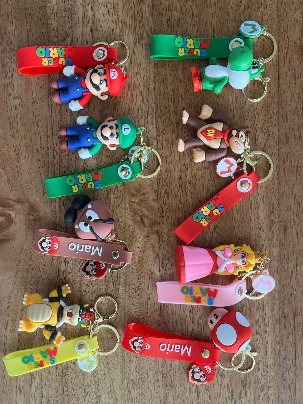 Super Mario Sleutelhangers - Diverse Figuren, Ophalen of Verzenden, Nieuw, Knuffel of Figuurtje