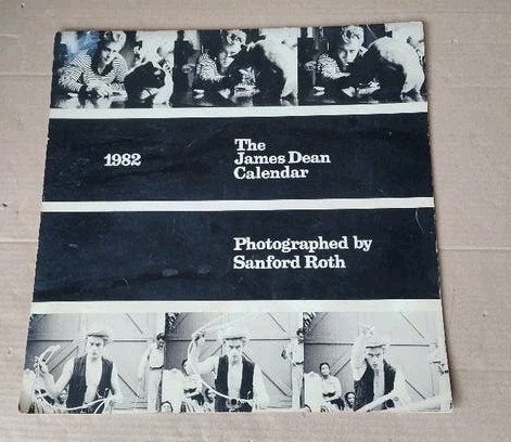 Originele kalender van Sanford Roth met James Dean uit 1982, Ophalen of Verzenden, Gebruikt, Boek, Tijdschrift of Artikel