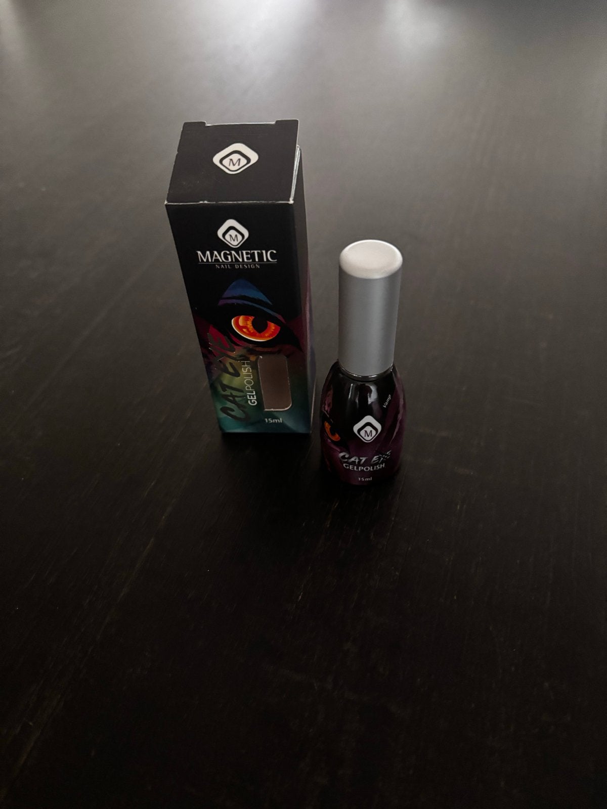 Magnetic Cat Eye Gelpolish - Vamp 15ml, Ophalen of Verzenden, Nieuw, Overige typen