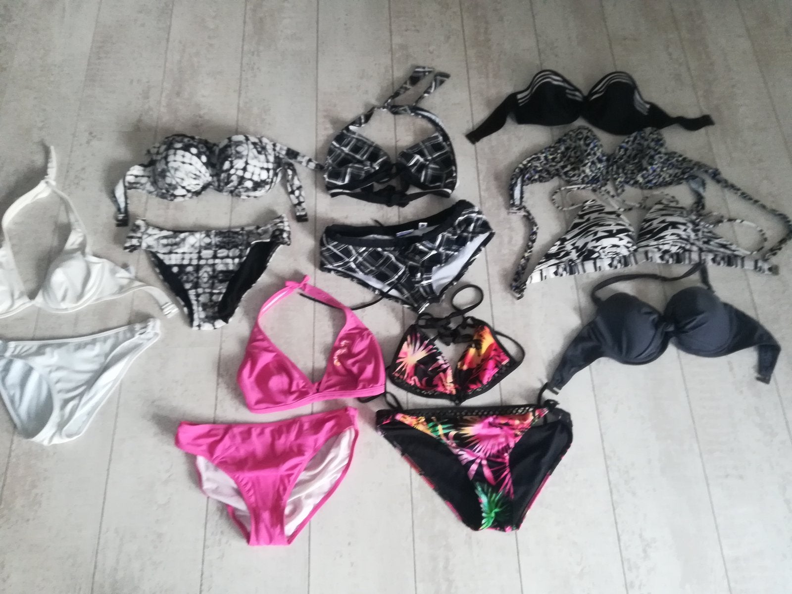Bikini's en zwemkleding pakket 38 c- Diverse stijlen, Ophalen of Verzenden, Gedragen, Overige kleuren, Bikini